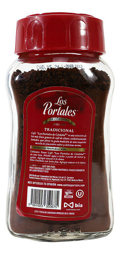 Café Puro Soluble Los Portales De Córdoba Tradicional 85g