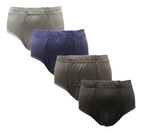 Pack 3 Slip Hombre Zunga  Calzoncillo Tradicional Algodón