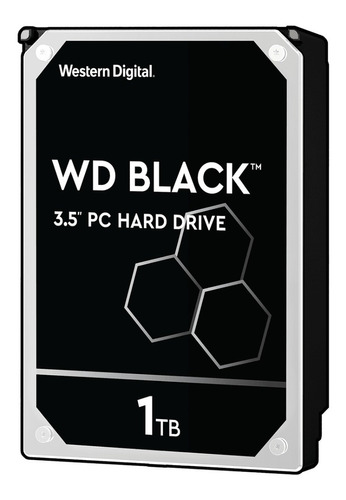 Disco Duro Interno Wd Black 3.5 1tb Sata 6gb/s 7200rpm