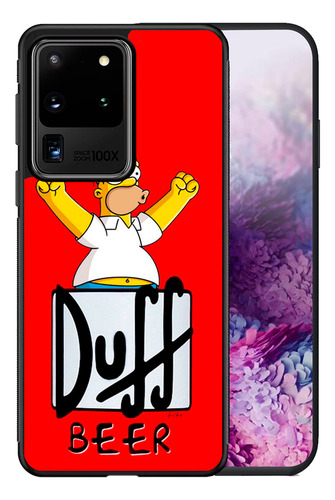 Funda Para Samsung S20/s20lite/s20ultra Homeeero Siimpson Samsung S20 Ultra Homero Duf