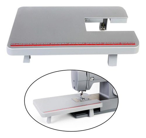 - Mesa De Extensión Para Máquina De Coser, Tablero De Gris