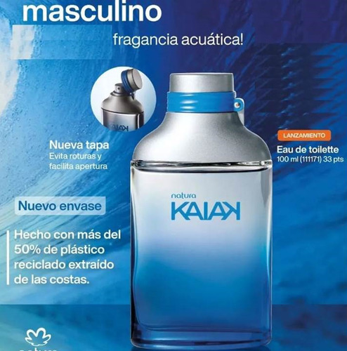Eau De Toilette Masculino Kaiak Clasico Natura