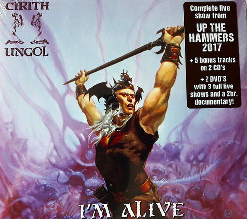 Cirith Ungol - I'm Alive (box 2 Cds + 2 Dvds Bônus Novo) Edição Limitada