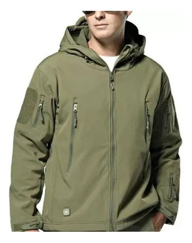 Chaqueta Táctica Militar De Piel De Tiburón Suave