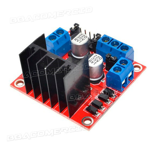 Driver Motor Ponte H Dupla L298n Automação Para Arduino