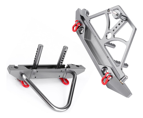 Juego De Parachoques Rc Crawler Cnc Racing Metal Para Axial
