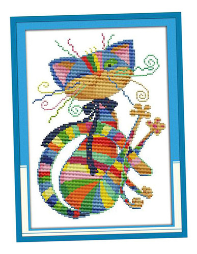 T Dimensiones De Bordados De 14ct 25x33cm