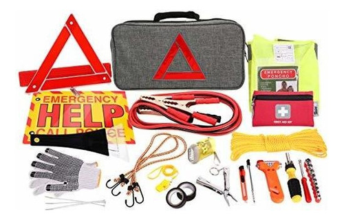 Thrive Roadside Assistance Auto Emergency Kit + Kit De P