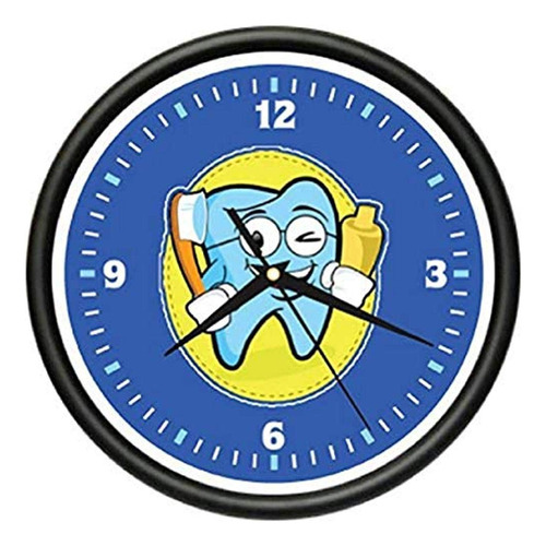 Signmission Beagle Dentista Reloj De Pared Oficina Dental O.