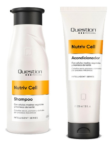 Kit Nutriv Cell Question (shampoo 330 Ml Y Acond 230 Ml)