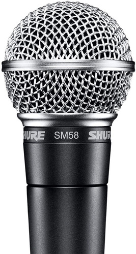 Microfono Shure Sm58 Para Voces Cardioide Dinamico Original