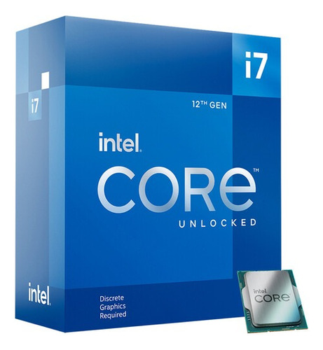 Procesador Intel Core I7-12700kf Lga1700 3.60 (5ghz) 125w