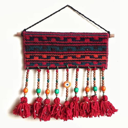 Colgante De Pared Kilim  Con Ojo Turco De Proteccion