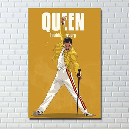 Cuadro Decorativo Canvas Freddie Mercury