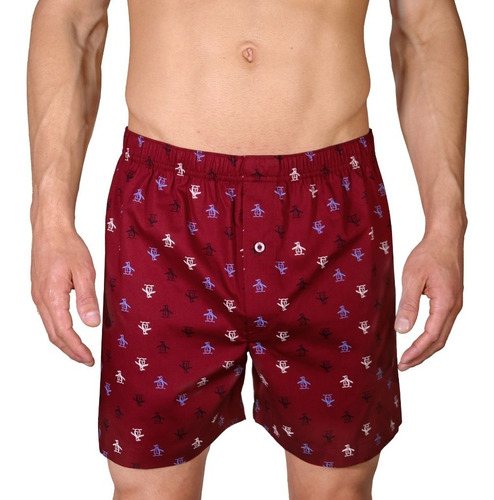 Boxer Popelina Estampada Original Penguin