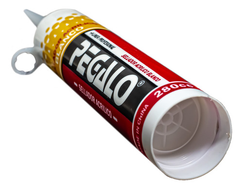 Acrilico Sellador Silicona Pintable Blanco 280cc X24