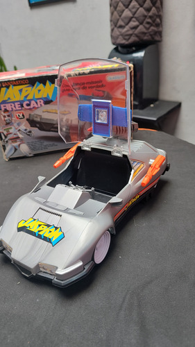 Carro Jaspion (fire Car) Prateado (Usado)