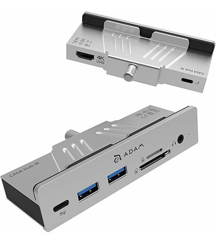 Imagen 2 de 5 de Adam Elements Casa I8 Hub Usb-c 8 En 1 Para Mac Phone Store