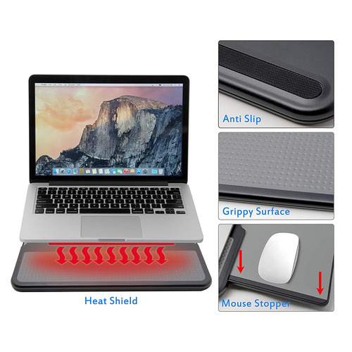 Max Inteligente Lap Portátil Pad - Pad Laptop Stand W Bandej