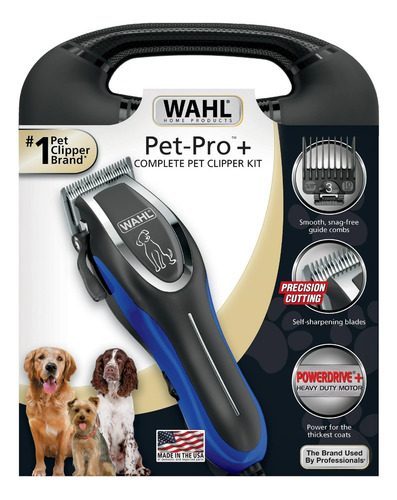 Wahl Pet Pro + Kit Completo  Máquina Para Peluquería Canina