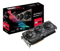 Comprar Asus Rog-strix-rx580-o8g-gamingoc Edição Gddr5 Dp Hdmi Dvi V