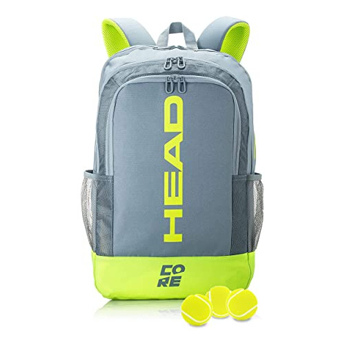 Mochila Head Core Para 2 Raquetas Tenis Paddle -gris