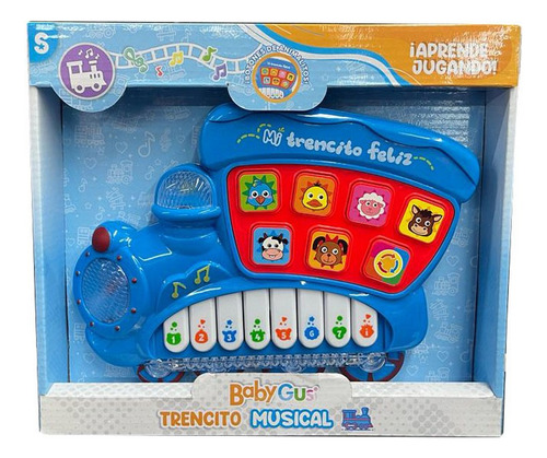 Mi Trencito Feliz Con Luz Y Sonido Didactioc Ttm 51199