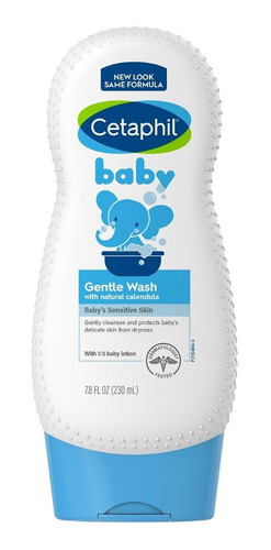 Cetaphil Baby Gentle Wash Jabón Suave 230 Ml