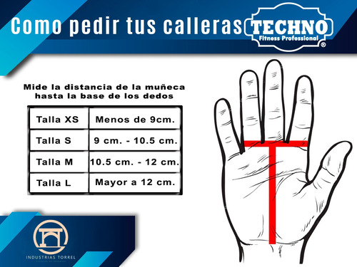 Guante Gimnasia Artistica Calleras Con Muñequera Grips Niña