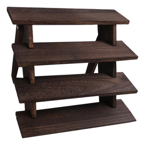 Estante De Exhibición De Madera, Expositor De Objetos