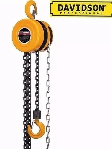 Aparejo A Cadena 2 Tonelada Taller Industria Davidson