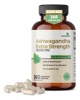 Ashwagandha Pastillas Ansiedad Mas Fuerza Vitalidad Libido