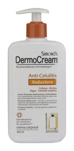 Simonds Dermocream Crema Anti-celulitis 400ml