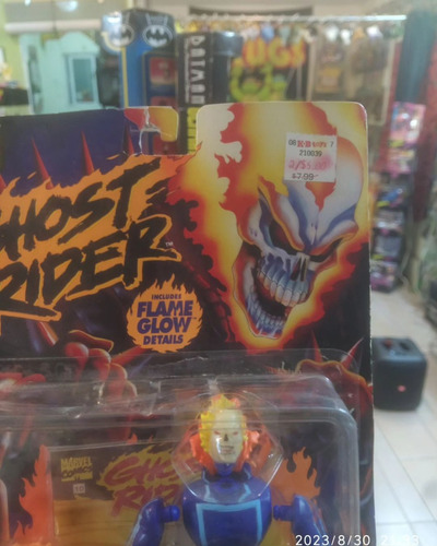 Marvel Comics, Ghost Rider, Exploding Ghost Rider Figura (Usado)