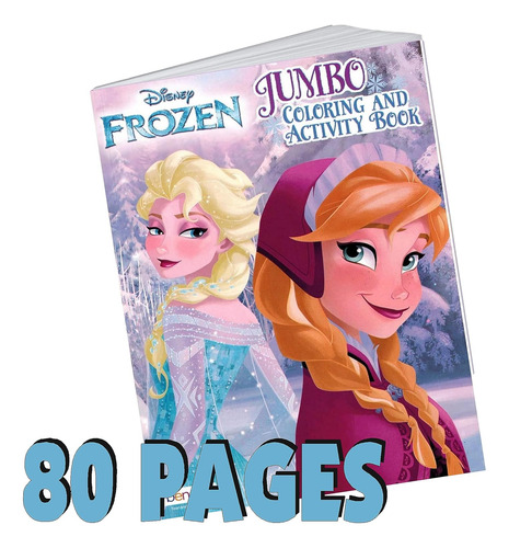 Disney Frozen Libro Para Colorear Set- Bundle Incluye Fro...