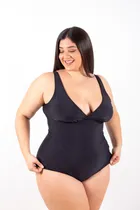 Comprar Malla Enteriza Entera Mujer Traje De Baño Talles Grandes