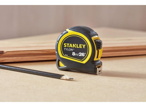 Cinta Métrica Pocket Tylon 8m Stanley, Gancho Tru-zero