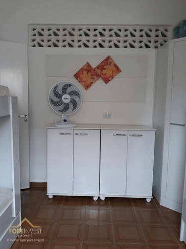 Imagem 6 de 10 de Apartamento Com 1 Dormitório, 42 M² - Venda Por R$ 180.000,00 Ou Aluguel Por R$ 1.200,00/mês - Vila Guilhermina - Praia Grande/sp - Ap2758