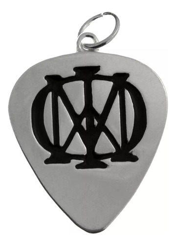 Dije Plumilla Dream Theater De Plata Fina 925 Envio