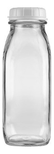 Botella De Agua De Vidrio De 17 Oz Irrompible Con Lados De G