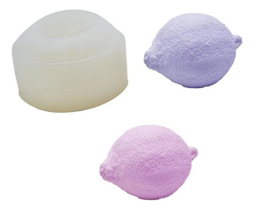 Molde De Silicona De Vela De Limón