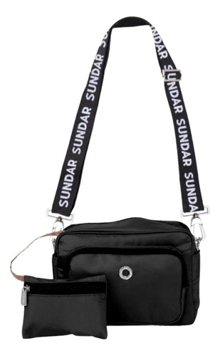 Crossbody Para Dama Sundar Laura Original Con Monedero