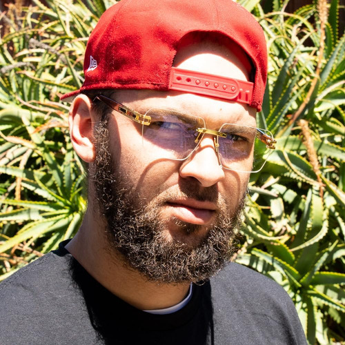 Gafas De Lentes Transparentes De Moda Hip Hop Y2k Sin Montur