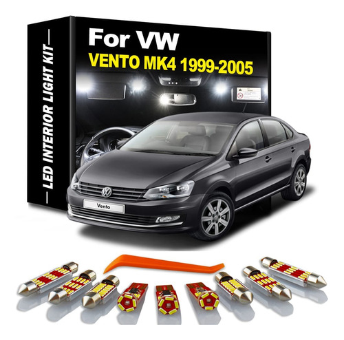 Kit Led Interior Canbus Volkswagen Vento Mk4 1999 - 2005