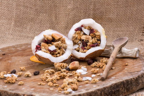 Granola Artesanal De Cranberry - 1 Kg - Made In Natural