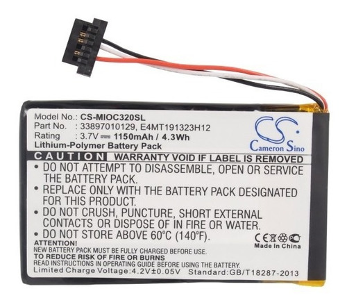 Reemplazo Para Gps Mio C320 C520 C620 C720 C700 C800 C810
