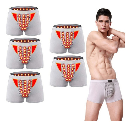 A 5* Bragas Tipo Bóxer Para Terapia Magnética Masculina A