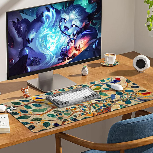 Juego De Alfombrillas De Escritorio Lauspuck Xxl