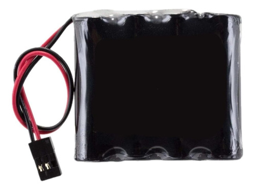 Bateria 4,8v 1000mah Aa Ni-cd C/conector Futaba Recarregável