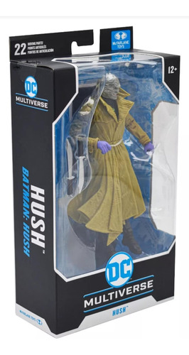 Figura De Acción Dc Multiverse Hush 18 Cm - Mcfarlane Toys